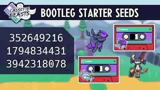 Bootleg Starter Seeds and Breaking the RNG in Cassette Beasts