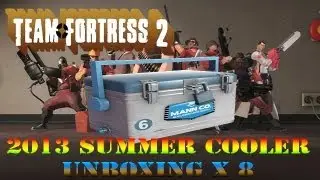 Team Fortress 2 2013 Cooler Series Unboxing.