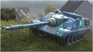 Foch 155 - пот в 3 відмітки (Продовження) Старт 55.40%  ! #wotblitz