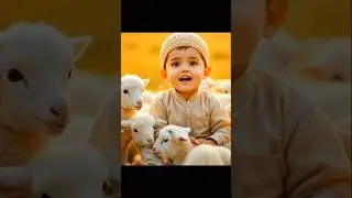 Cute baby bache WOW Look this morning telwat Quran shareef beautiful ❤️❤️ and poor  bache ki video