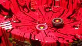 Beyblade Battle in the Engine Gear Stadium