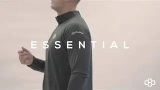 RUDIS Essential Hex Performance Quarter Zip in Black | Wrestling Gear