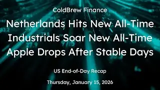 Stock Market Thursday: Recap of US Stocks, Crypto, FX, Commodities for Thurs, Jan 15, 2026