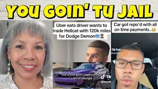 He says grandma will cosign 70K muscle car debt and car repossession chases