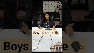 In honour of the: International Day of the Boy Child. ♂️🙏🏼⭐ #BoyChildMatters #Debating #Parliament