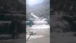 Hunza Waterfall. #baliomar #shorts #hunza #thewellwisher