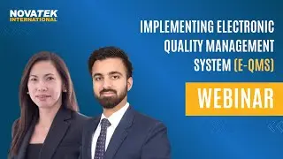 Webinar: Risk Based Approach in Implementing Electronic Quality Management System (e-QMS)