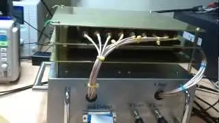 Cosmic Ray (Muon) 81 (9x9) Pixel Hodoscope - First working test