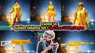 Golden Majesty Set | Most Luckiest Crate Opening With Free Uc Trick | 4KingGuruOP