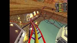 Ultimate Ride Disney Coaster (Prebuilt): Depth Charge (w/ Tracks)