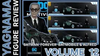 DC Multiverse Batman Forever 1995 Movie Alfred & Batmobile Review