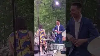 Swing Dance Instructions By Gaby Cook + AJ Howard - Bryant Park Dance Party -2q