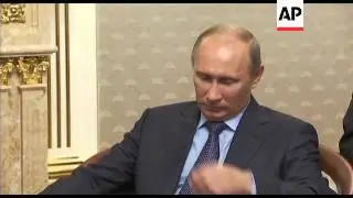 Danish queen meets PM Putin