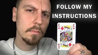 ASMR Follow My Instructions Until You Fall Asleep