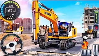 Mega Tunnel Construction Simulator   Highway City Road Builder 3D   Android GamePlay