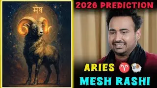 Aries ♈🐏 (Mesh Rashi): 2026 Jyotish Prediction Explained by Arun Pandit Ji #aries #2026predictions