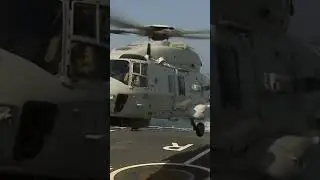 Royal Netherlands Navy NH90 Ship Landing