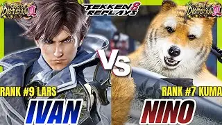 Tekken 8 - IvanxGovno (Lars) vs Nino (Kuma) - Epic Ranked Match
