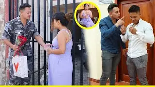 Tenía 2 años sin ver a su esposa y cuando regresó a casa la encontró embarazada.