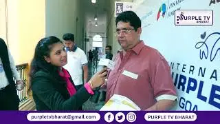 Interaction with MLA Alexio Reginaldo Lourenco | Purple TV Bharat | Purple Fest Goa 2025