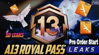 Big Change😱 A13 Royal Pass 1 to 100 RP Rewards | Royal pass Pre Order Start ? | A13 Royal pass Date