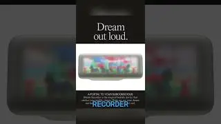 This Dream Recorder is SO COOL!!