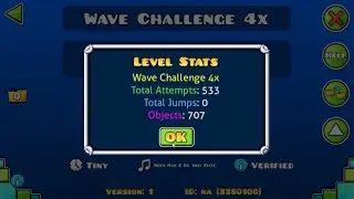 Extreme 4x Wave Challenge
