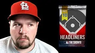 Here We Go Again Headliners Set 10 MLB The Show 19 Pack Opening