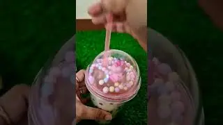 cute Unicorn glitter juice Cup unboxing 🦄😍🍍 #ytshorts #youtubeshorts #trending