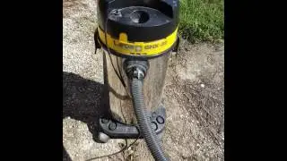 Fai da te aspirapolvere ad acqua
