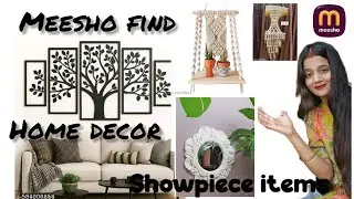 Home Decor items || Meesho Under Budget Beautiful Home decor finds #homedecor #meeshofinds 