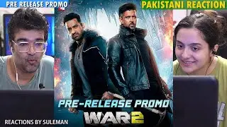 Pakistani Couple Reacts To War 2 | Pre-Release Dialogue Promo | Hrithik Roshan | NTR | Kiara Advani