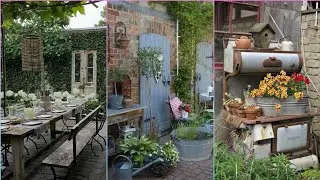 Rustic Garden Decor Ideas to Style Up Your Yard