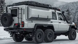2026 Toyota LandCruiser XTR 6x6 – Ultimate Off-Road Camper Motorhome!