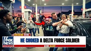 CHAOS AT GAS STATION: Racist Cop CHOKES Black Woman , He's Delta Force & Officer Gets 15 Years