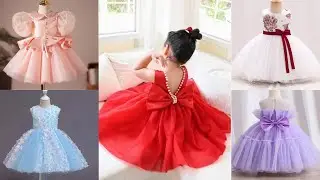Beautiful Baby Girls Eid Dress Design Ideas//New Frocks Collection 2024 //kids fashion for eid
