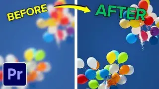 Как исправить размытое видео в Premiere Pro