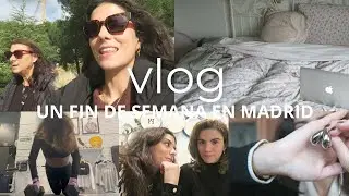VLOG- fin de semana en Madrid, planes con amigos, deporte y cumpliendo conmigo misma ✨🕯️
