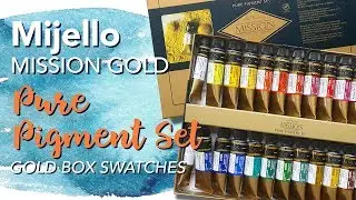 Mijello Mission Gold NEW Pure Pigment Set Swatches