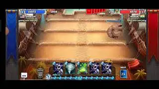 mud elemental + gaint growth castle crush 🥰🥰 #castlecrush #gaintrick #bigsize #bigmudelemental