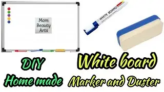 Homemade white board,marker pen,duster/Mom beauty arts/MBA