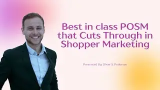 Best in class POSM examples that Cut Through in Shopper Marketing
