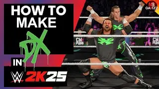 How To Make DX in WWE 2K25 | D-Generation X  Entrance & Victory Motion & Graphics & Theme | MS Gamzz