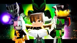 Os Novos POWER RANGERS - Academia Ranger - O FILME MINECRAFT