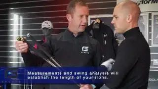 Golf Club Custom Fitting Experience