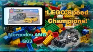 Lego Mercedes G63 and SL63 building process/timelapse. PART 1
