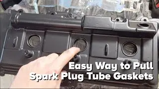 How to Easily Remove Spark Plug Tube Seals from 3.4L 5VZ Valve Cover