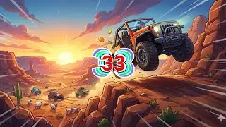 HILL CLIMB RACING / HOT ROD / DESERT / 2495M