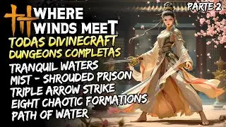 PARTE 2: TODAS DIVINECRAFT DUNGEONS 100% TODOS BAÚS E PUZZLES COMPLETO - WHERE WINDS MEET