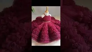 1 year baby girl birthday dress #1stbirthdaydress #girl #fashion #viral #baby #princessdress #party
